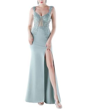 KALINNU Maxi Dress - Blue