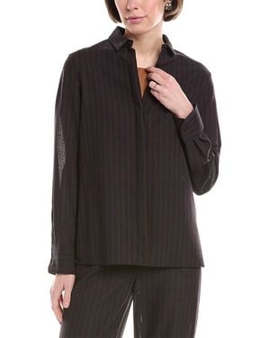 Akris Wool Blouse - Black
