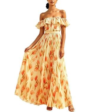 Vincent Maxi Dress - Orange