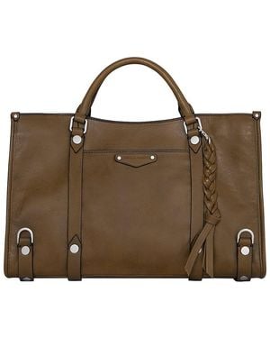 Rebecca Minkoff Surplus Leather Satchel - Brown
