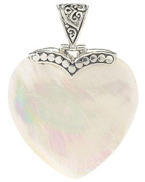 Samuel B. Pearl Pendant - White