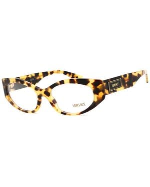 Versace 53Mm Optical Frames - Brown