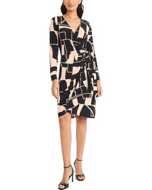 Maggy London Wrap Dress - Black