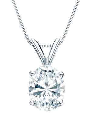 Sabrina Designs Lab Grown Diamonds 14K 2.50 Ct. Tw. Lab-Grown Diamond Solitaire Pendant - White