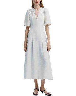 Kayla Paris Midi Dress - White