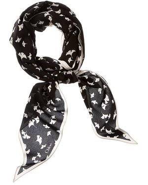 Chloé Silk Scarf - Black