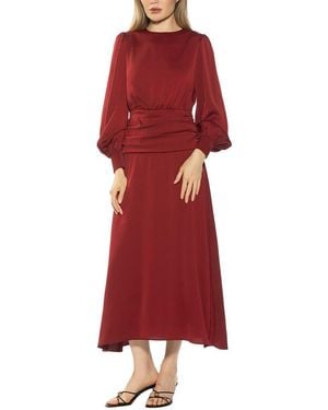 Alexia Admor Fit And Flare Dress - Red