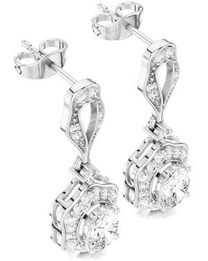 Amairah 14k 1.50 Ct. Tw. Lab-grown Diamond Dangle Earrings - White