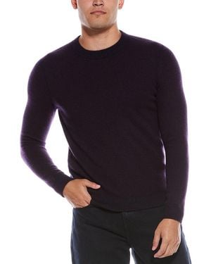 Autumn Cashmere Double Knit Cashmere Crewneck Jumper - Blue