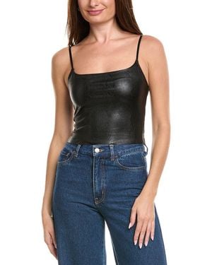 Commando Cami Crop Top - Blue