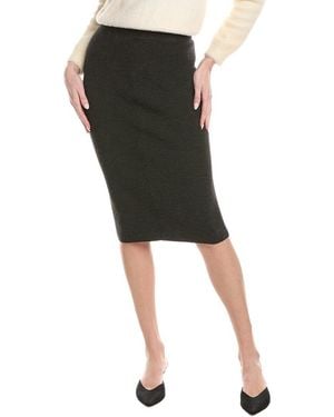 Akris Wool-Blend Jumper Skirt - Black