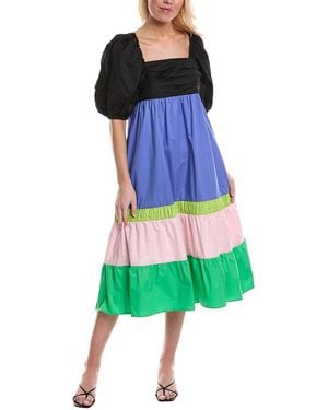 CROSBY BY MOLLIE BURCH Emerson Midi Dress - Green