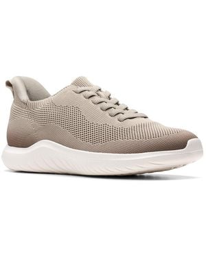 Clarks Nova Lace Trainer - White