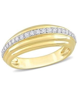 Rina Limor 14k 0.23 Ct. Tw. Diamond Graduated Ring - White