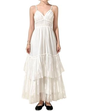 Emma way Maxi Dress - White