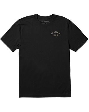Life Is Good. Crusher Lite T-Shirt - Black