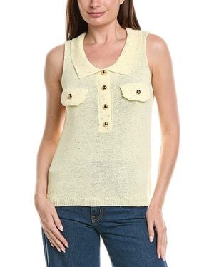 ANNA KAY Aster Dots Blouse - Natural