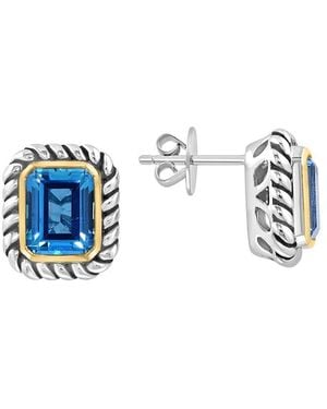 Effy Fine Jewelry 4.94 Ct. Tw. Topaz Earrings - Blue
