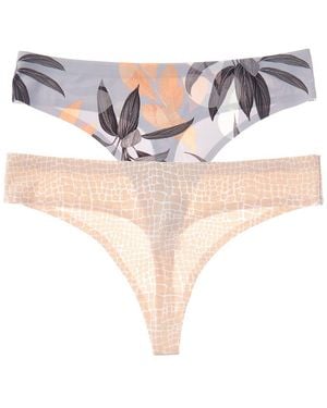 Honeydew Intimates 2Pk Skinz Thong - Pink