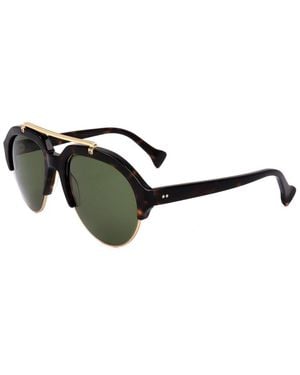 Saturnino 69 Eyewear Meta Venus 55Mm Sunglasses - Black