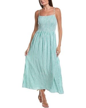 Z Supply Bayside Striped Maxi Dress - Blue