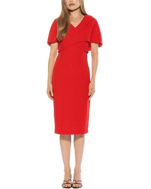 Alexia Admor Noor Sheath Dress - Red