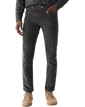 Faherty Stretch Corduroy Pant - Black