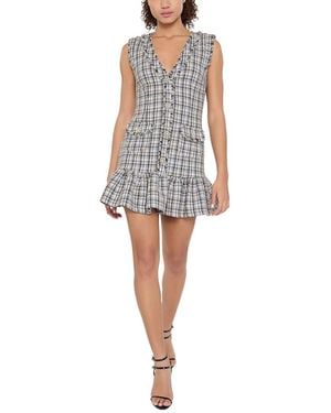 Likely Franco Mini Dress - Grey