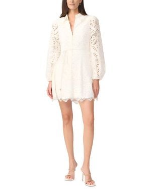 Emma way Embellished Mini Dress - White