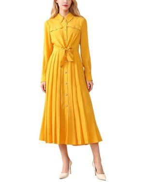 BURRYCO Shirt Dress - Yellow