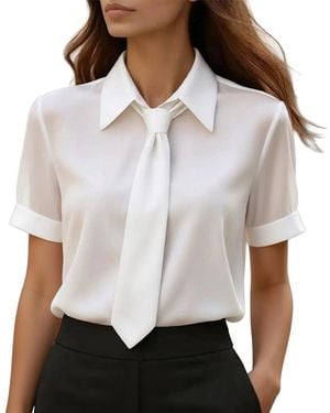 Tedora Blouse - White