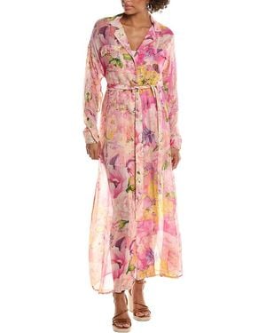 Rococo Sand Maxi Dress - Pink