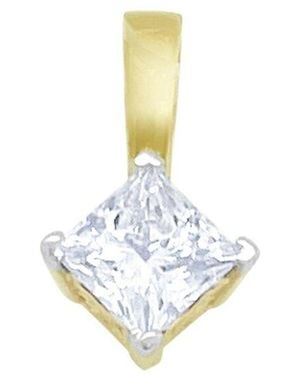 Meira T 14K 0.50 Ct. Tw. Lab-Grown Diamond Charm Charm - White