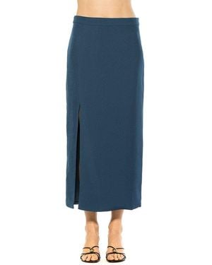 Alexia Admor Onyx Midi Skirt - Blue