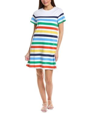 Duffield Lane Nadine T-Shirt Dress - Blue