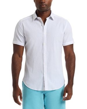 Robert Graham Harbor Woven Shirt - White