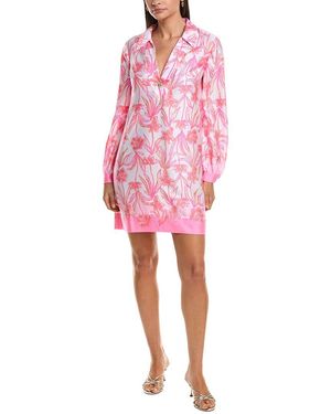 Lilly Pulitzer Iralanne Popover Mini Dress - Pink