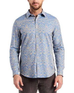 Robert Graham Highland Woven Shirt - Blue