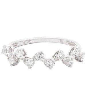 Maitre De Diamant 18K 0.47 Ct. Tw. Diamond Zig Zag Ring - White