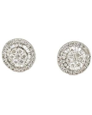 Arthur Marder Fine Jewelry 18k 1.00 Ct. Tw. Diamond Earrings - Metallic