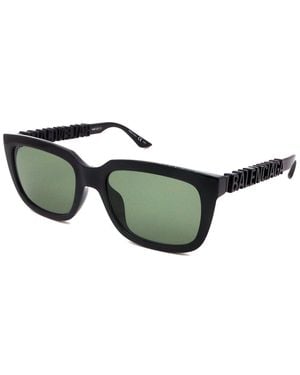 Balenciaga Bb0108S 56Mm Sunglasses - Green