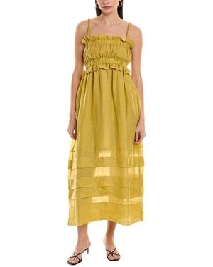Alpha Studio Tank Dress - Yellow