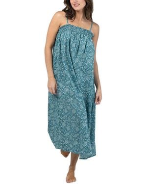 Olive Workshop Montauk Dress - Blue