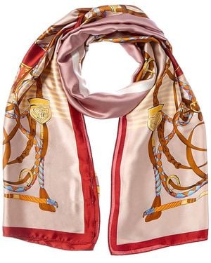 La Fiorentina Printed Scarf - Red