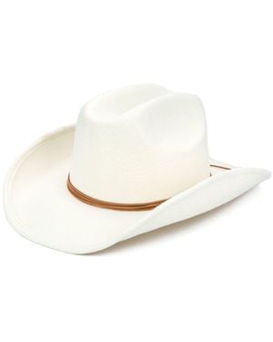 San Diego Hat Felt Wool Cowboy Hat - White