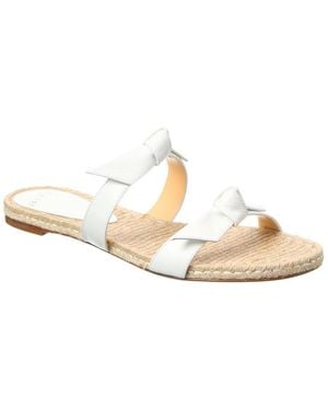 Alexandre Birman Clarita Leather Sandal - White