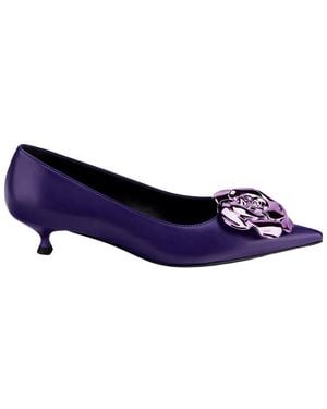 Agl Attilio Giusti Leombruni Camelia Pump Leather Pump - Blue