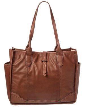 Frye Campus Leather Tote - Brown