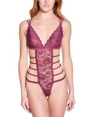 Cosabella Never Say Never Strappy V Teddy - Pink