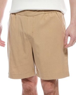 Tahari Pull-On Short - Natural